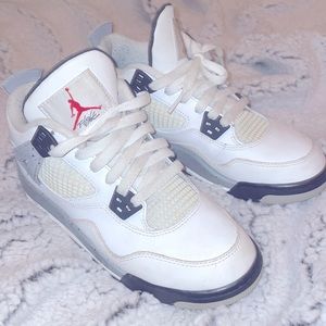 Air Jordan 4 Retro OG BG 'Cement’